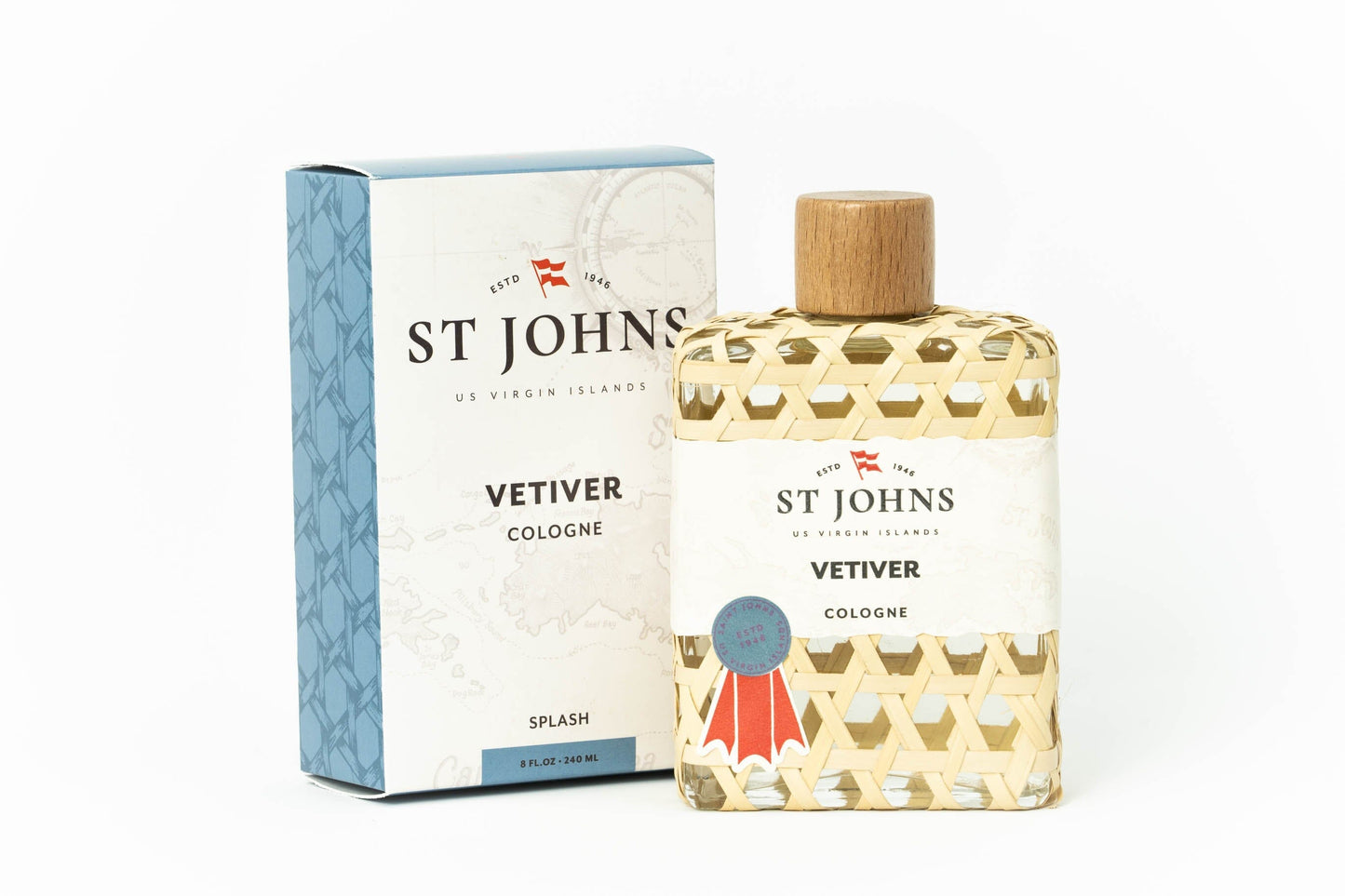 8 oz Cologne and Aftershave Aftershave St Johns Fragrance Co LLC™ Vetiver Cologne - $80 8 oz Splash