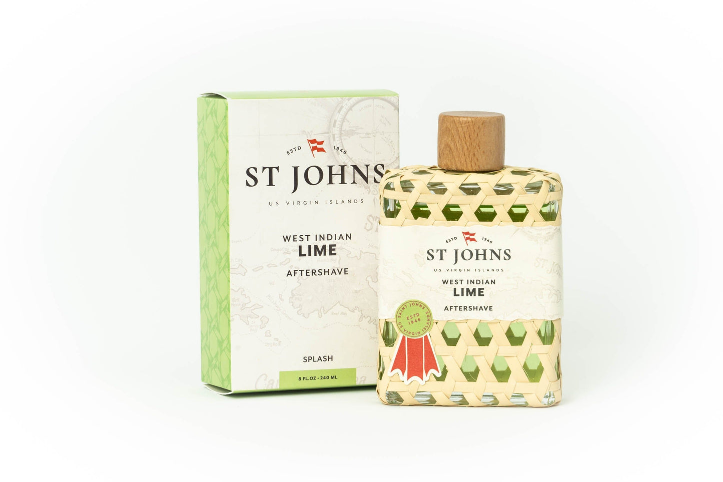 8 oz Cologne and Aftershave Aftershave St Johns Fragrance Co LLC™ West Indian Lime After Shave - $80 8 oz Splash