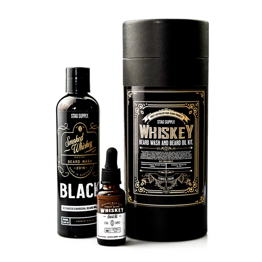 Stag Supply The Whiskey Beard Wash Kit