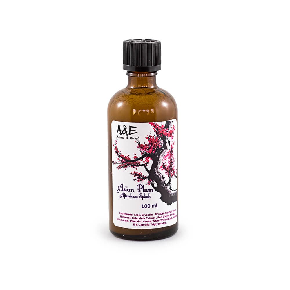 Asian Plum Aftershave Splash & Skin Food -  by Ariana & Evans