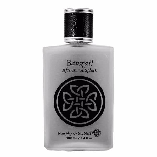 Banzai! Aftershave Splash Aftershave Murphy and McNeil Store Alcohol Free (required for international shipping)