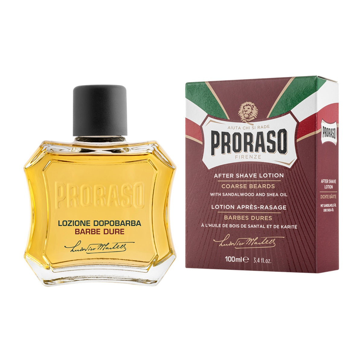 Proraso After Shave Lotion: Coarse Beards, 100ml