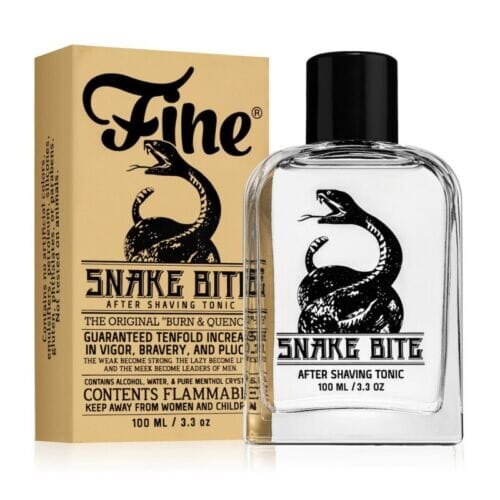 Snake Bite Aftershave Splash (100ml) - by Fine Accoutrements