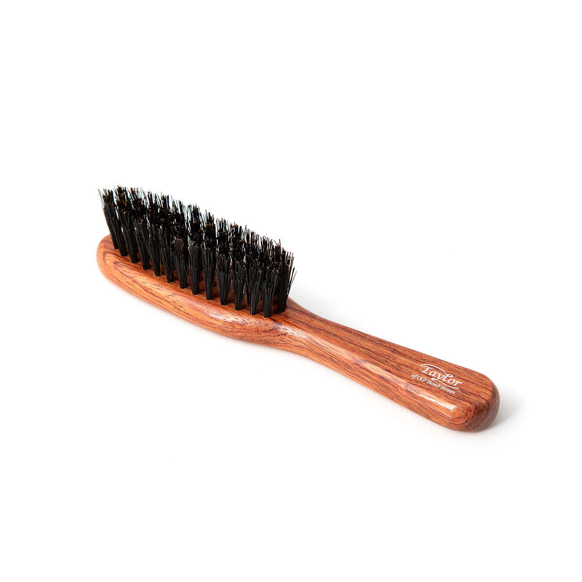 Dark Wood Beard and Moustache Brush